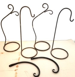 Wrought Iron Hook Display Stands