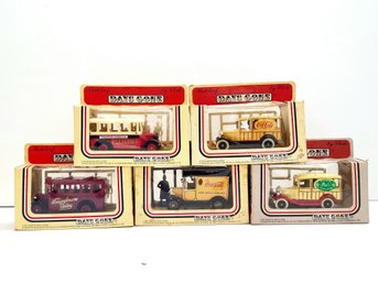 Lot Of 5 Lledo Days Gone Diecast Model Delivery Van, Bus Coca Cola W/FIGURES Made In England 1983 EXC COND!