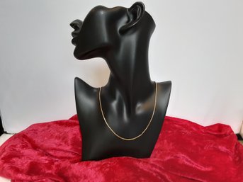 14K Gold Rope Necklace 5.84 G.