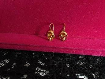 10K Gold Earrings 2.37 G.