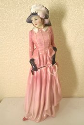 Royal Doulton 'Maureen' HN 1770 Porcelain Figurine Of Lady In Pink Riding Dress
