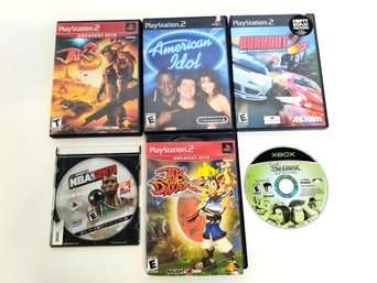 Mixed Lot Of PS2 -PS3 And XBOX Video Games