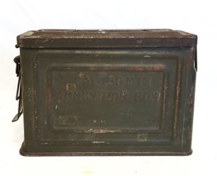 Vintage WWII Cal .30 M1 Ammunition Box 30 Caliber Ammo Can - Canco