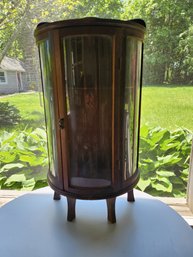 Small Curio Cabinet Glass Wood 22'