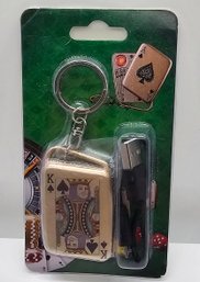 Brand New Rechargeable King Of Spades USB Lighter