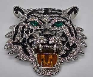 Awesome Tiger Brooch