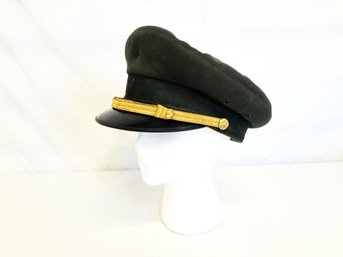 Vintage Original WWII Military Dress Cap By Berkshire Deluxe
