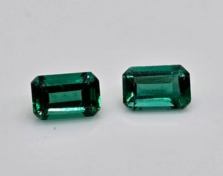 Two Stunning Emeralds