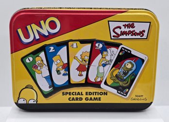 Rare 2003 Simpsons Special Edition Uno Game