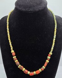 Interesting Vintage Beaded Necklace