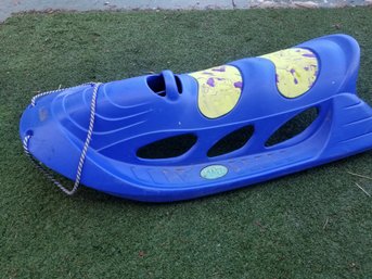 Riva SnoMissile Molded High Density Plastic 2 Person Snow Sled