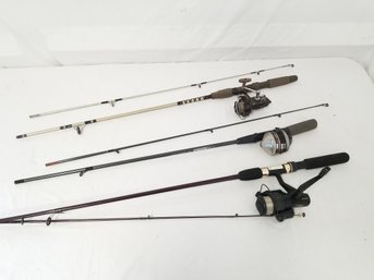 Small Fishing Reels And Poles