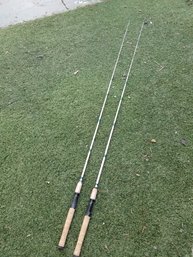 Two Shakespeare 7' Excursion Spinning Fishing Rods