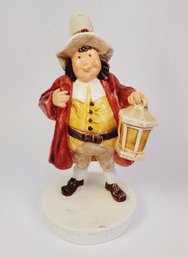 Vintage Sebastian Miniature Figurine -  Colonial Watchman  1967 -  P.W. Baston & Numbered