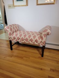 Upholstered Settee.