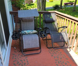 Zero Gravity Chairs Patio / Lounge / Pool Chair Trifecta.  All Three.