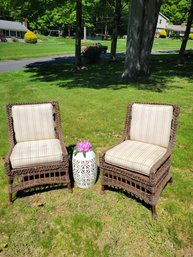 Ethan Allen Outdoor Chairs, And The Other Items. Full Set . - - - - - - - - - - - - - - - - - Loc: Front Porch