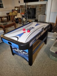 Air Hockey Table With Paddles And A Puck. Dick's Sorting Goods. Less Than 1 Year Old. Tested And Working.