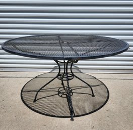 Patio Dining Table With Hole For Umbrella