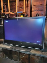 Sony Bravia Flat Screen T.v. With Remote. 46' Tested And Working. - - - - - - - - - - - - - -Loc: G Back Wall