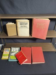 Selection Of Old Books. Dictionaries, Thesaurus And A Few Others - - - - - - - - - - - - - - - -  Loc: Keter.
