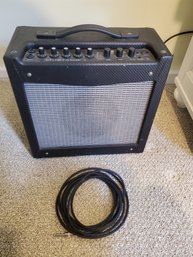 Fender Mustang 1 Guitar Amplifier Amp With Cord - Great Practice Amp