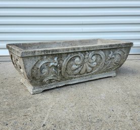 Cement Rectangular Planter