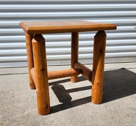 Adirondack Style Solid Wood Table