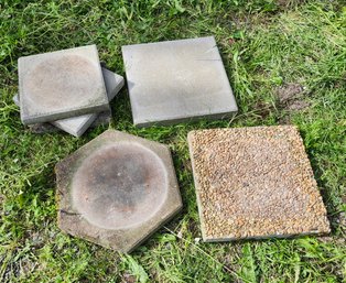 Stone Bases Or Stepping Stones For Garden