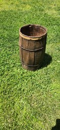 Vintage Wooden Barrel