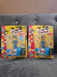 The Simpsons Interactive Figures Officer Marge And Officer Lou