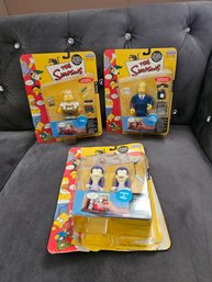 Lot Of 3 Series 8 The Simpsons Interactive Figures