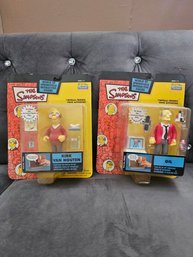 The Simpsons Interactive Figures Lot Of 2 Series 11