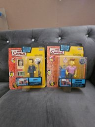 Series 13 Lot Of 2 The Simpsons Interactive Figures