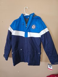 Winnipeg Jets Youth Large Hockey Coat