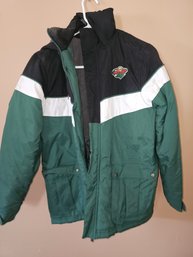 Minnesota Wild Hockey Coat Youth Medium