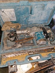 Heavy Duty Makita Drill With Accessories.