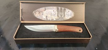 Wildlife Collection Hunting Knife With Display Box