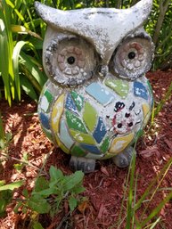 Resin Garden Owl 16-in