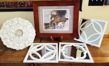 Mixed Lot Of Vintage Wall Art Home Decor