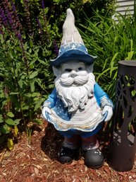 Garden Gnome With Shirt That Holds Water 12'