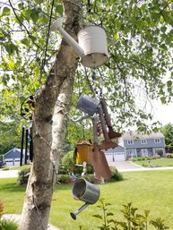 Garden Art Metal Wind Chime Tangled