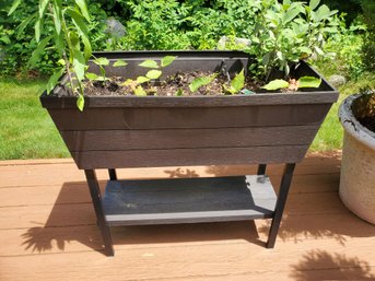 15 Gallon Raised Planter Box With Legs & Drain Hole #1