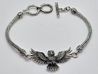 Bali, Sterling Silver Garuda Bracelet