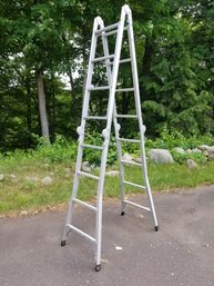 EstWay Professional Adjusting Ladder 16.5' Model PAL-6165