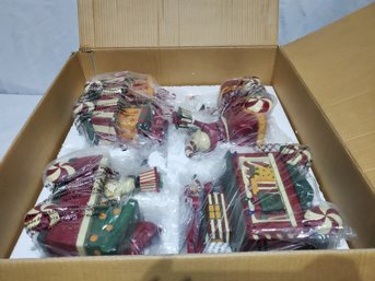 DiPaolo By Hayes Holiday Train Decorative Set - New Never Used