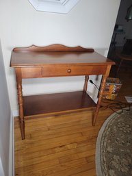 Hall Table With Drawer. Solid Wood.