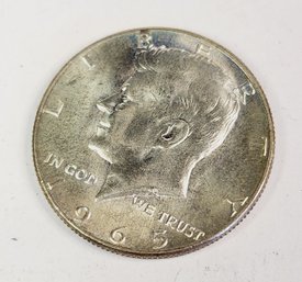 1965 Kennedy SILVER  Half Dollar Unc
