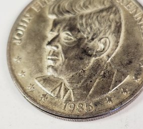 1985 Double Eagle John F Kennedy 25th Anniversary Commemorative Medallion Coin