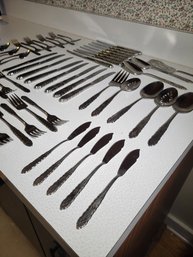 MCM Flatware Collection.  All Of The Pieces.- - - - - - - - - - - - - - - - - - - - - - - - Loc: Kit Drawer 1